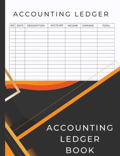 Accounting ledger book 5 - book, 8.5
