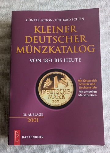 Small german coin catalogue - small,