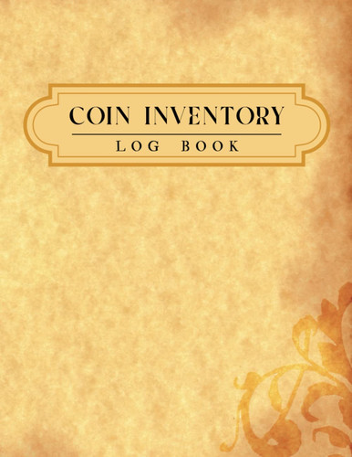 Coin inventory log book - coin,