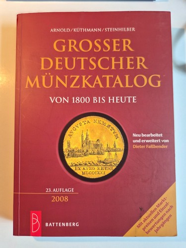 Large german coin catalogue - large,