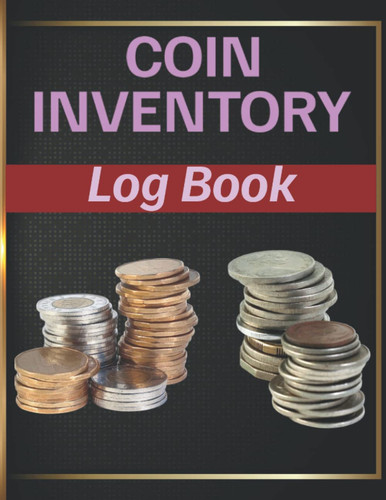 Coin inventory log book - coin,