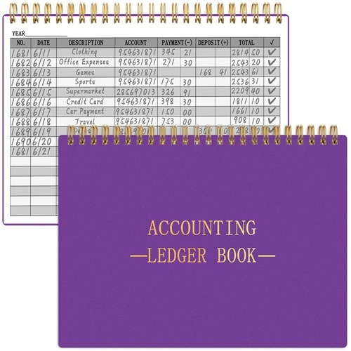 Hautoco accounting ledger book - accounting,